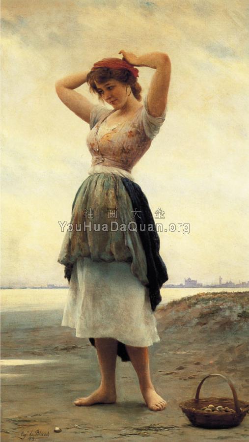 On the Beach - 尤金·德·布拉斯